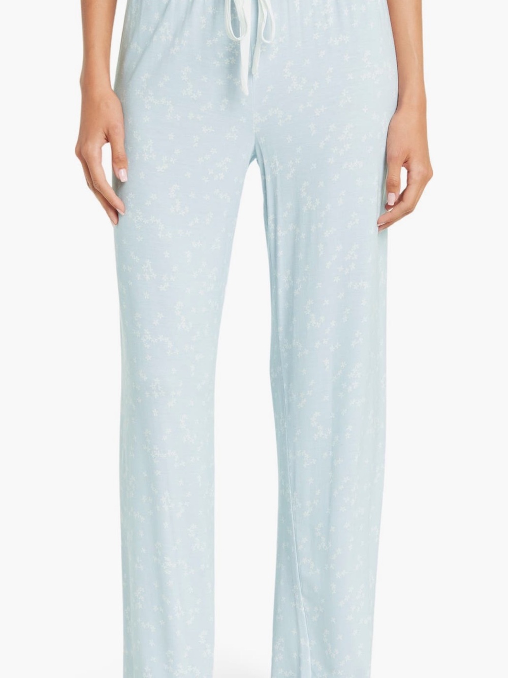 PJ Salvage Light Blue Floral Lounge Pants